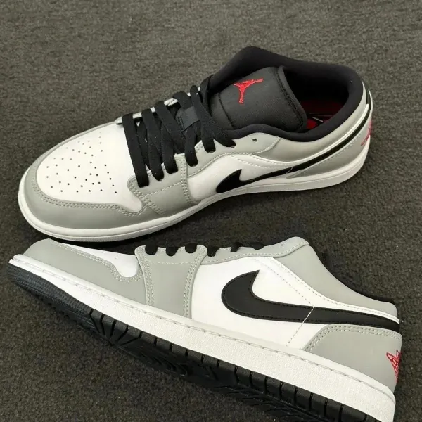 Nike Dunk Low White Blue Swoosh Sneakers - 12
