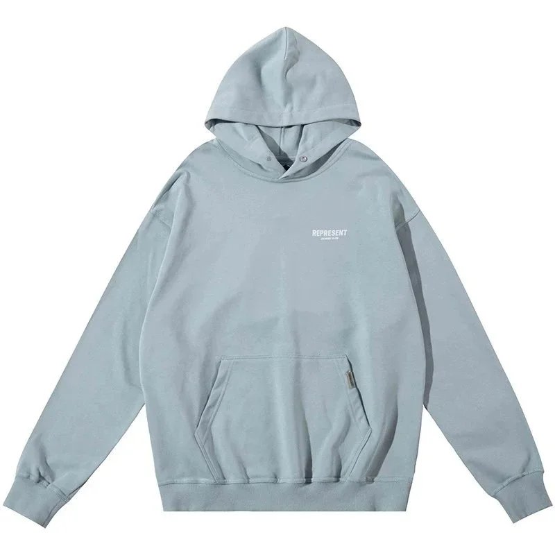 Represent Owners' Club Light Blue Hoodie - 5