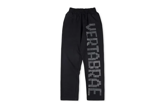 Vertabrae Trousers Elastic-Waist Graphic-Print Sweatpants product detail image 3