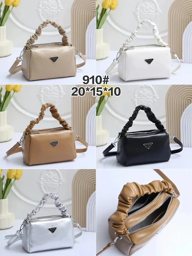 Prada Handbags Top-Handle Satchel with Detachable Shoulder Strap product detail image 3