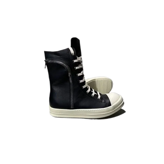 Unbranded Sneakers High-top lace-up with contrast rubber toe cap product detail image 14