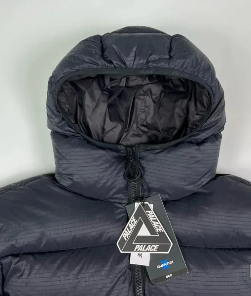Palace Tri-Logo Down Jacket Black - 5