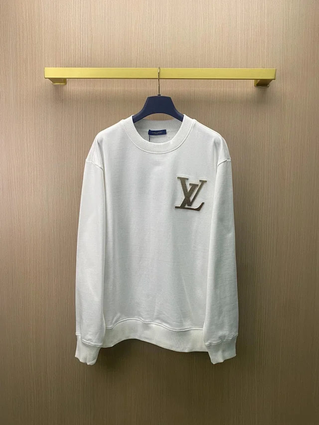Louis Vuitton Knitwear Crewneck monogram knit sweater product detail image 11