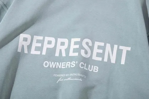 Represent Owners' Club Light Blue Hoodie - 10