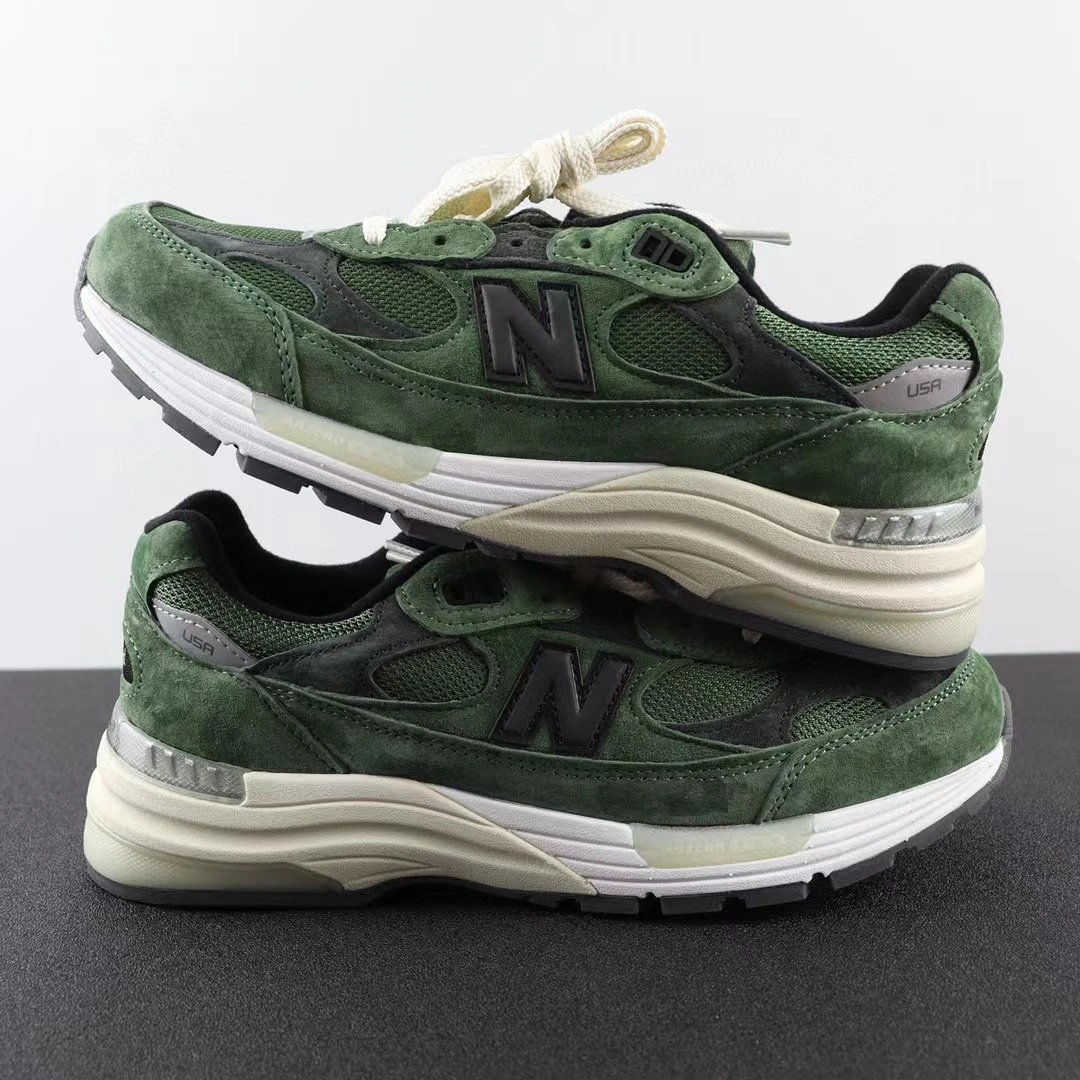 New Balance 991 Gray Teal Running Shoes - 6