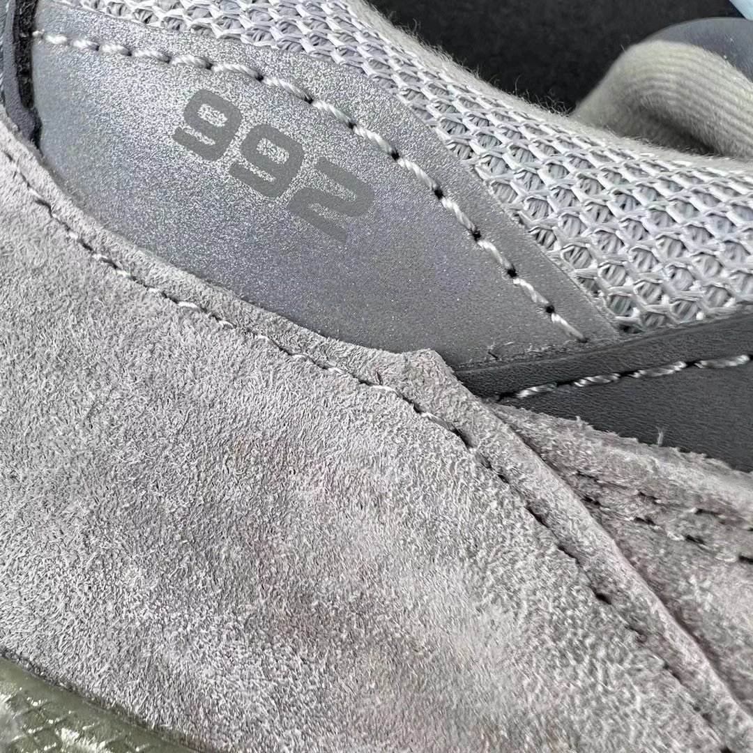 New Balance 991 Gray Teal Running Shoes - 18
