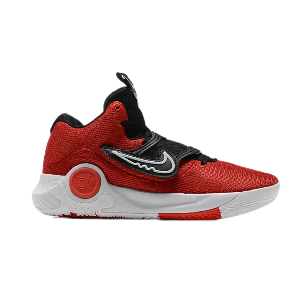 Nike KD Trey 5 IX Black Red Ice Blue Basketball Shoes - 4