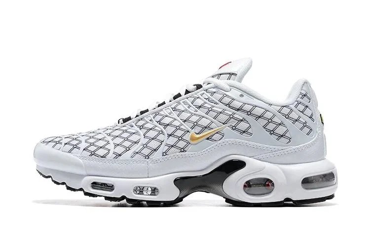Nike Air Max Plus Silver Metallic Sneakers - 9