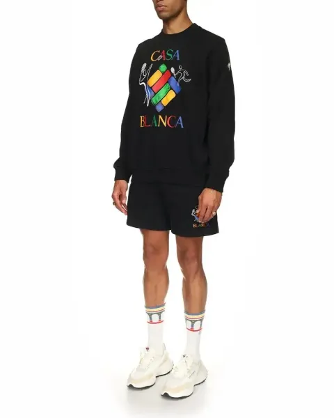 Casablanca Casa Blanca Multicolor Graphic Hoodie - 4