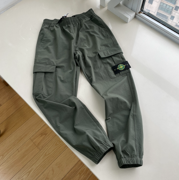 Stone Island Cargo Pants Army Green Pants