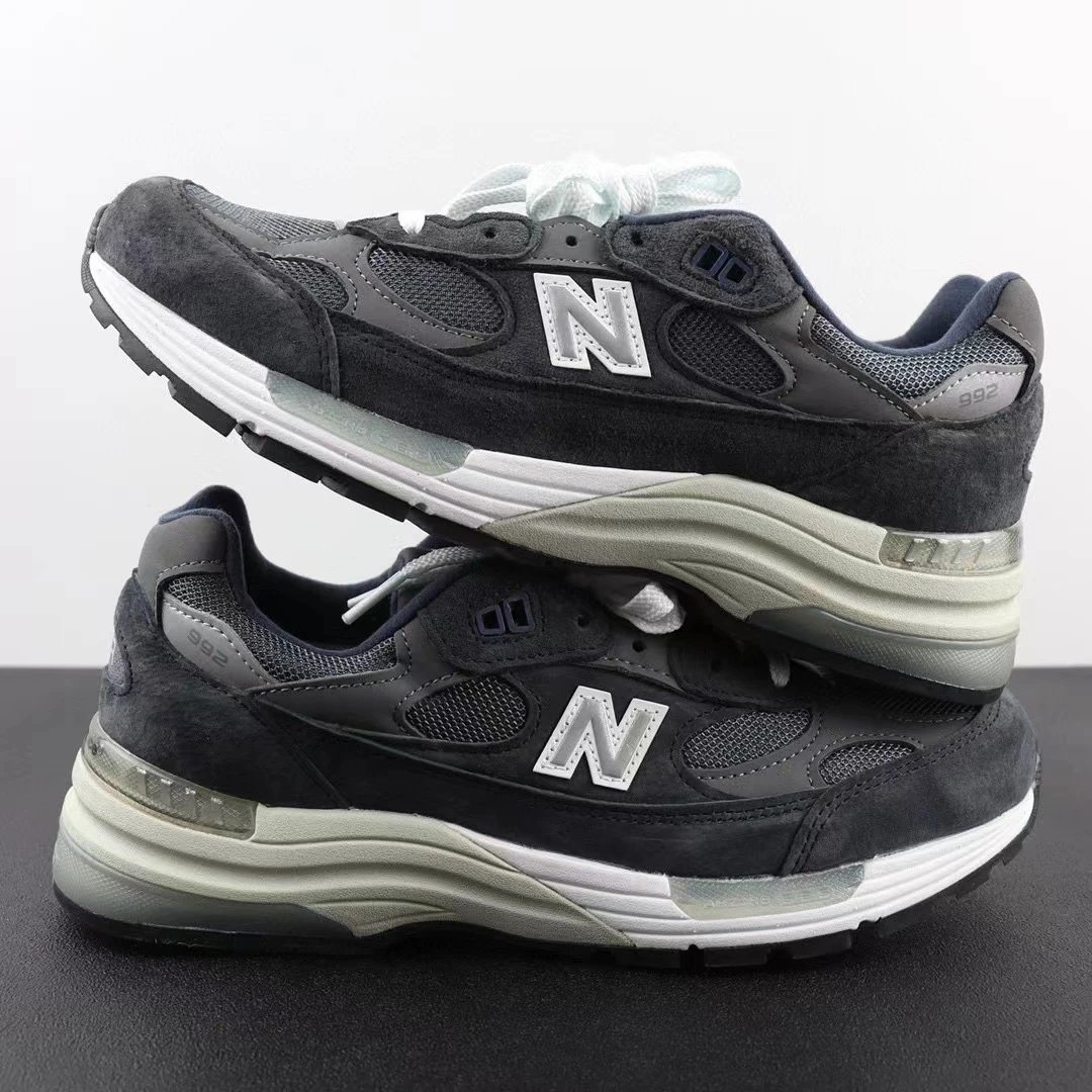 New Balance 991 Gray Teal Running Shoes - 7