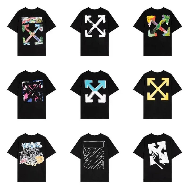 Off-White Black Short Sleeve T-Shirt