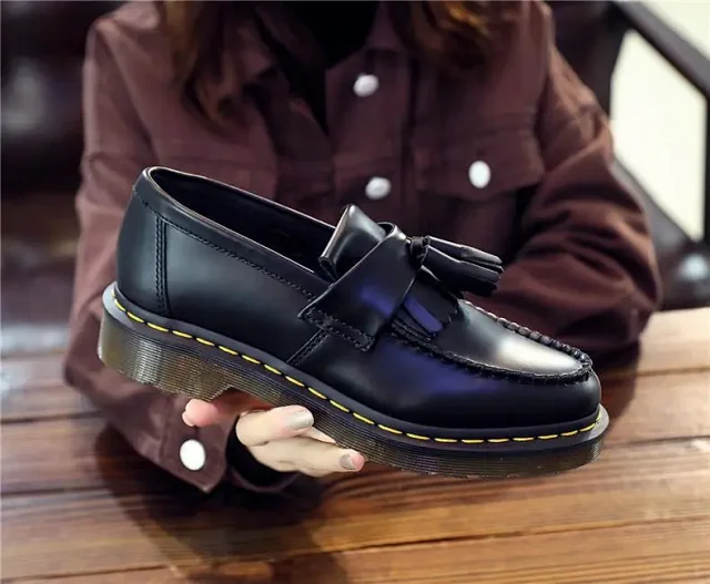 Unbranded Leather Shoes Tassel Loafers with Lug Sole product detail image 12