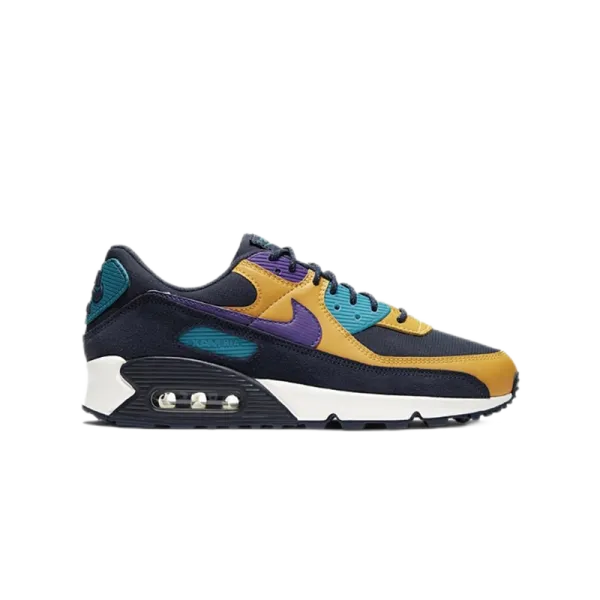 Nike Air Max 90 Beige Purple Pink Running Shoes - 20