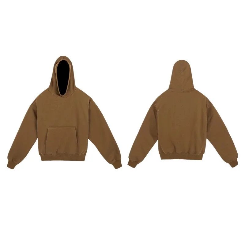 Design Oversized Cropped Hoodie Purple - 3