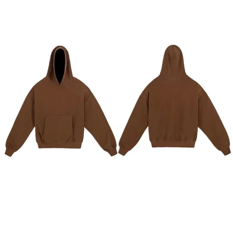 Design Oversized Cropped Hoodie Purple - 5
