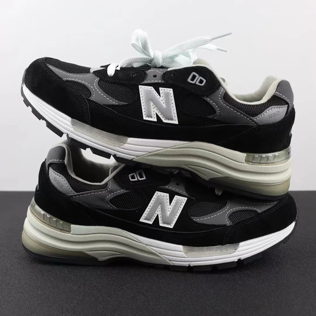 New Balance 991 Gray Teal Running Shoes - 5