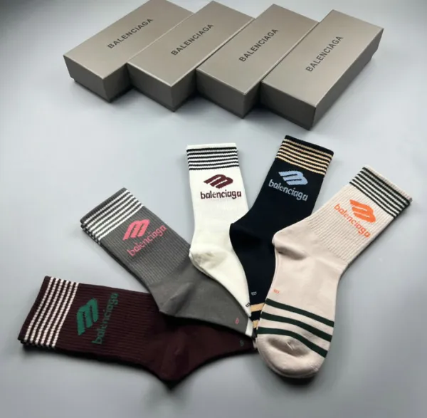 Corteiz Checkerboard 'C' Logo Socks Multicolor - 11