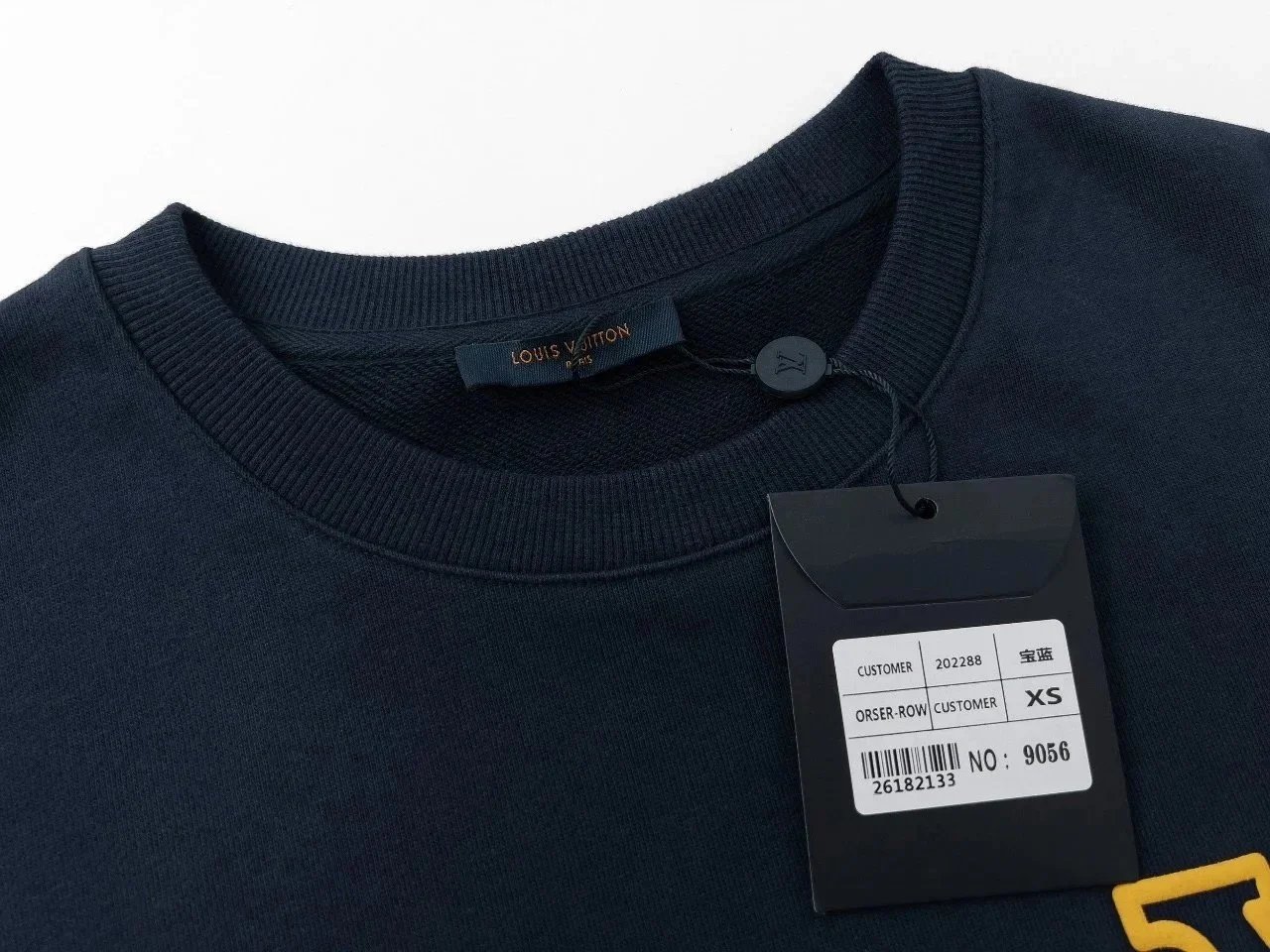 Louis Vuitton Connect LV Dot-to-Dot Sweatshirt White and Black - 7