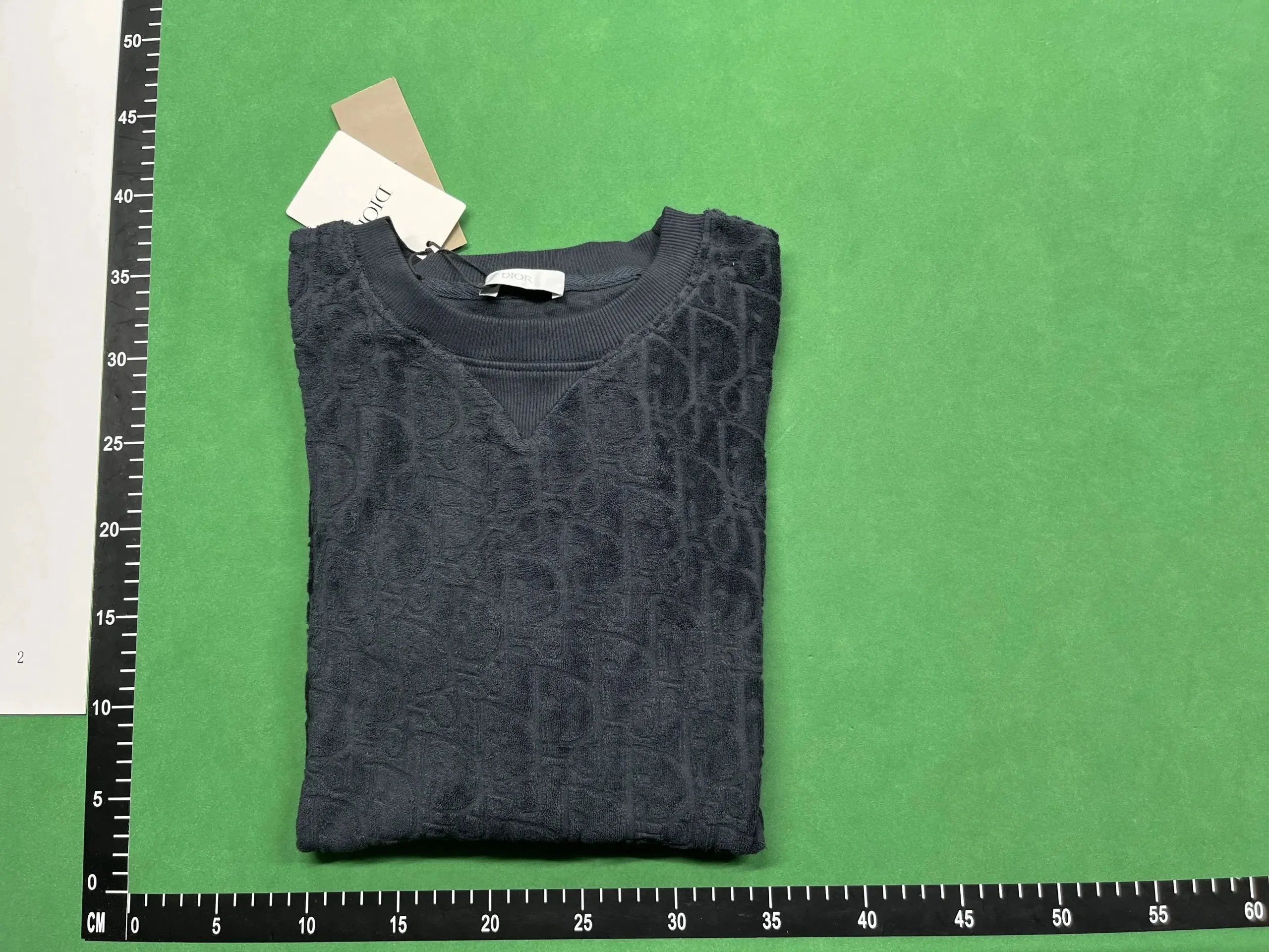 Dior Paint Drip Logo White T-Shirt - 3