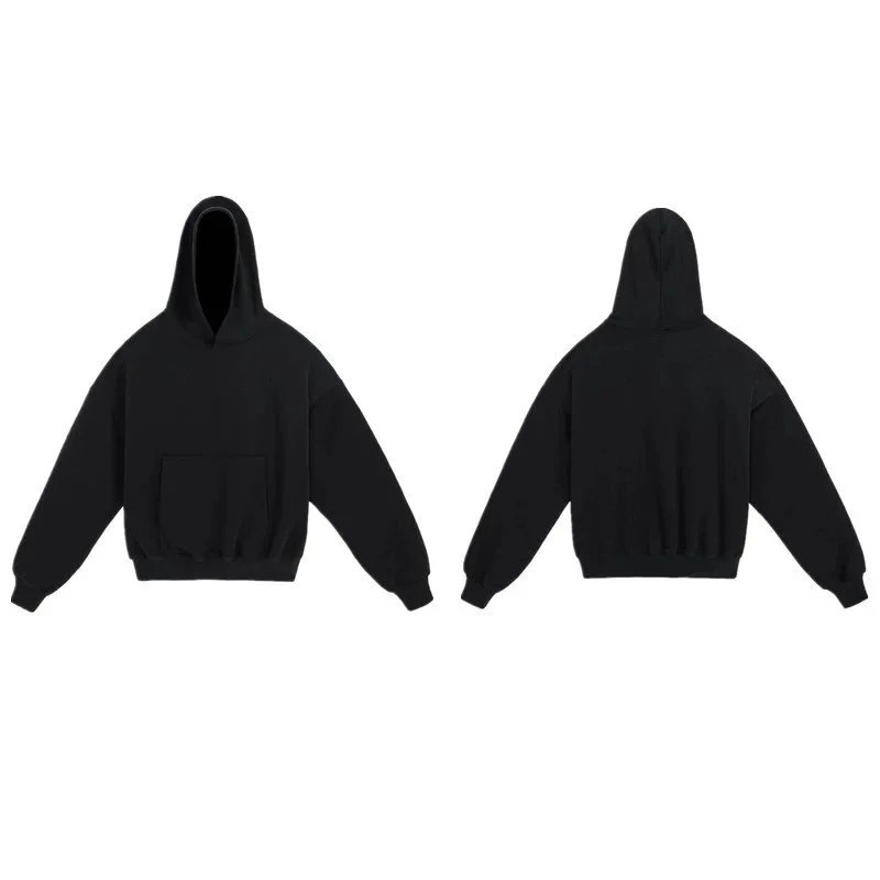 Design Oversized Cropped Hoodie Purple - 6