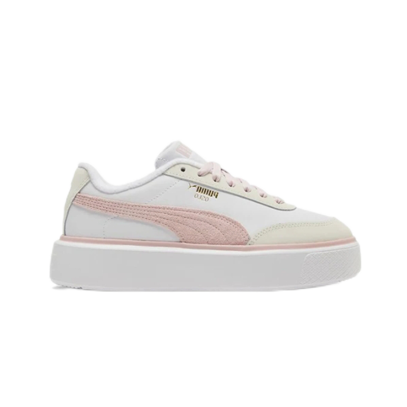 Puma Cali Bold Pastel Pink and White Chunky Sneakers - 6