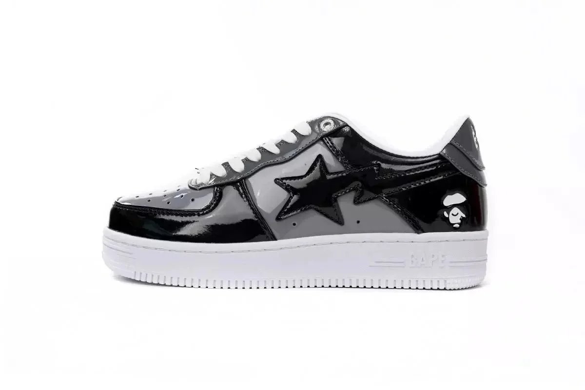 A Bathing Ape Sneakers BAPE STA low-top — Black Grey