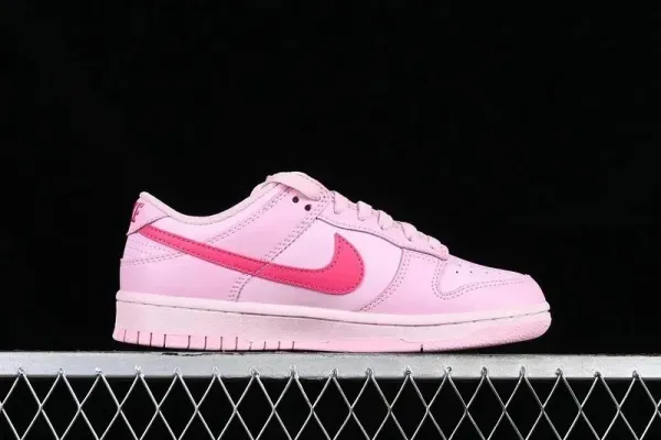 Nike Dunk Low Pink Foam Sneakers - 1