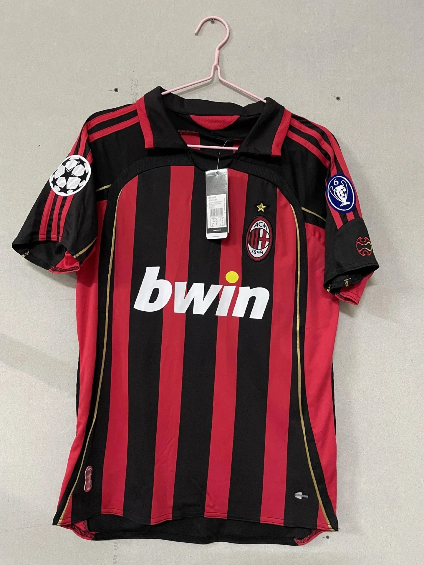 Manchester United x AIG 2006-07 Home Jersey Red - 9