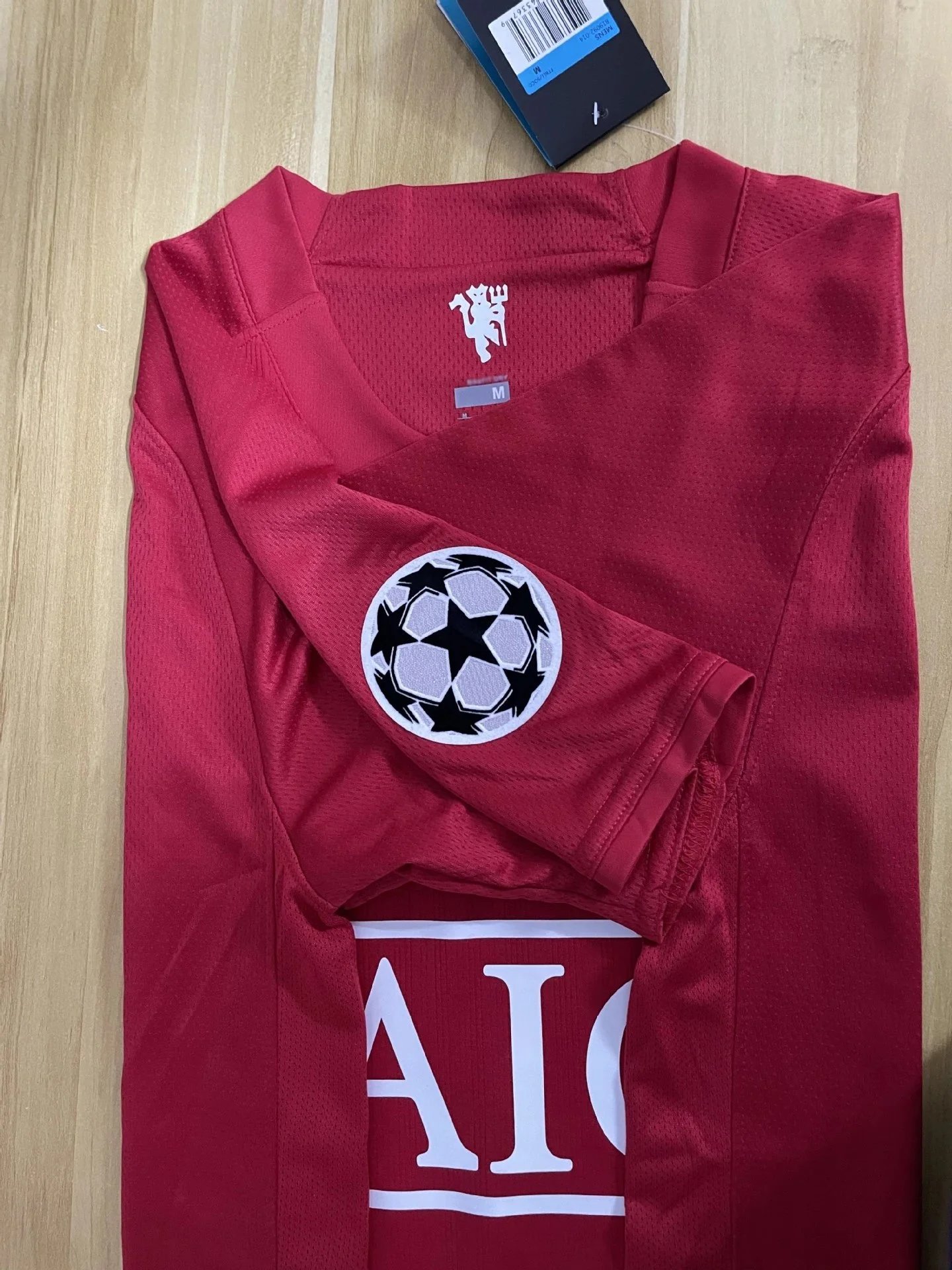 Manchester United x AIG 2006-07 Home Jersey Red - 10