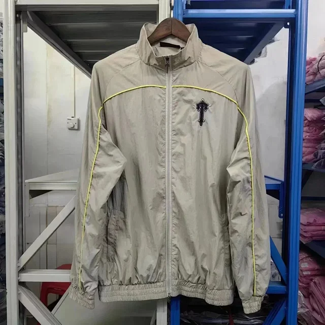 Unbranded Jackets Zip-Front Track Jacket with Contrast Piping product detail image 1