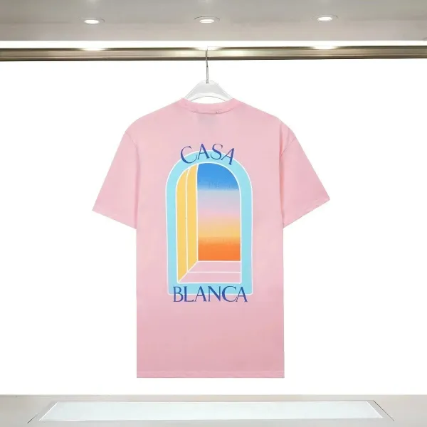 Casa Blanca Archway Print Pink T-Shirt - 1