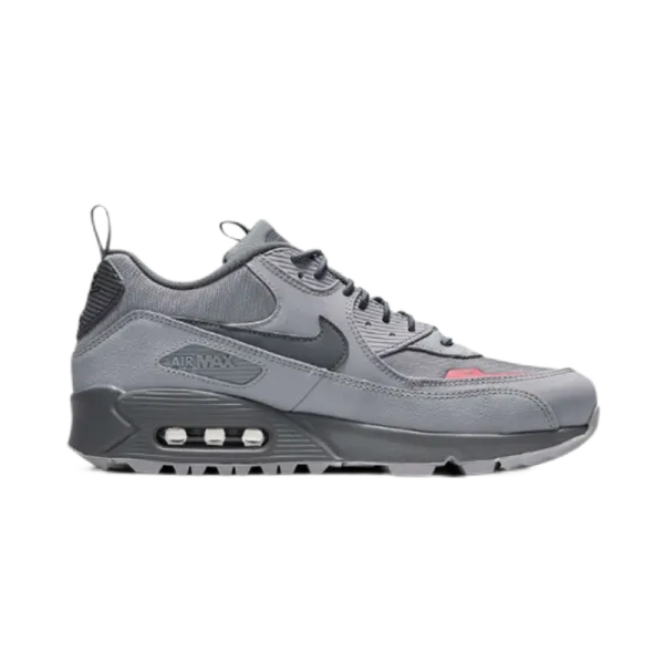 Nike Air Max 90 Gray Pink Sneakers - 19