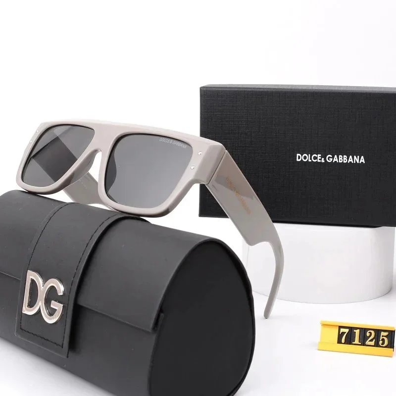 Dolce & Gabbana DG2228 Gray Oversized Sunglasses - 1