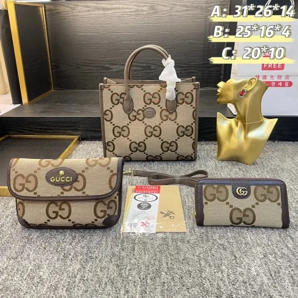 Coach Signature Canvas Set: Brown Monogram Backpack, Wristlet, and Wallet - 11
