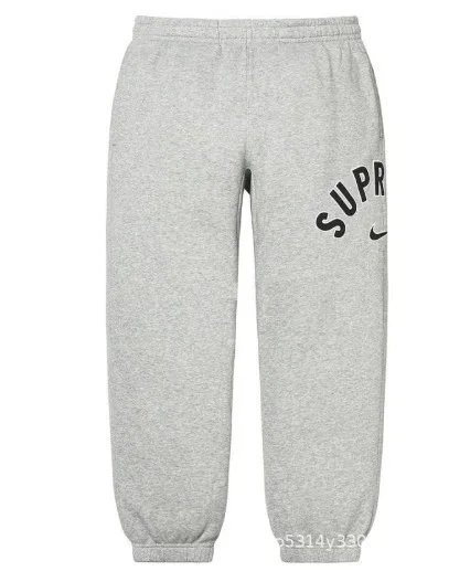 Supreme x Nike Arch Logo Sweatpants Gray - 1