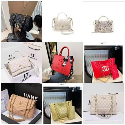 Chanel 22, Dior Caro, YSL Loulou, and Other Luxury Quilted Chain Shoulder Bags [40 styles]