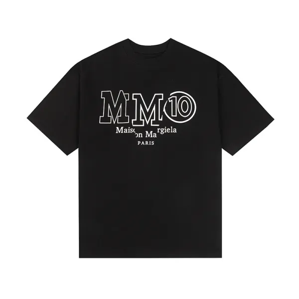 Maison Margiela MM10 Black T-Shirt - 1