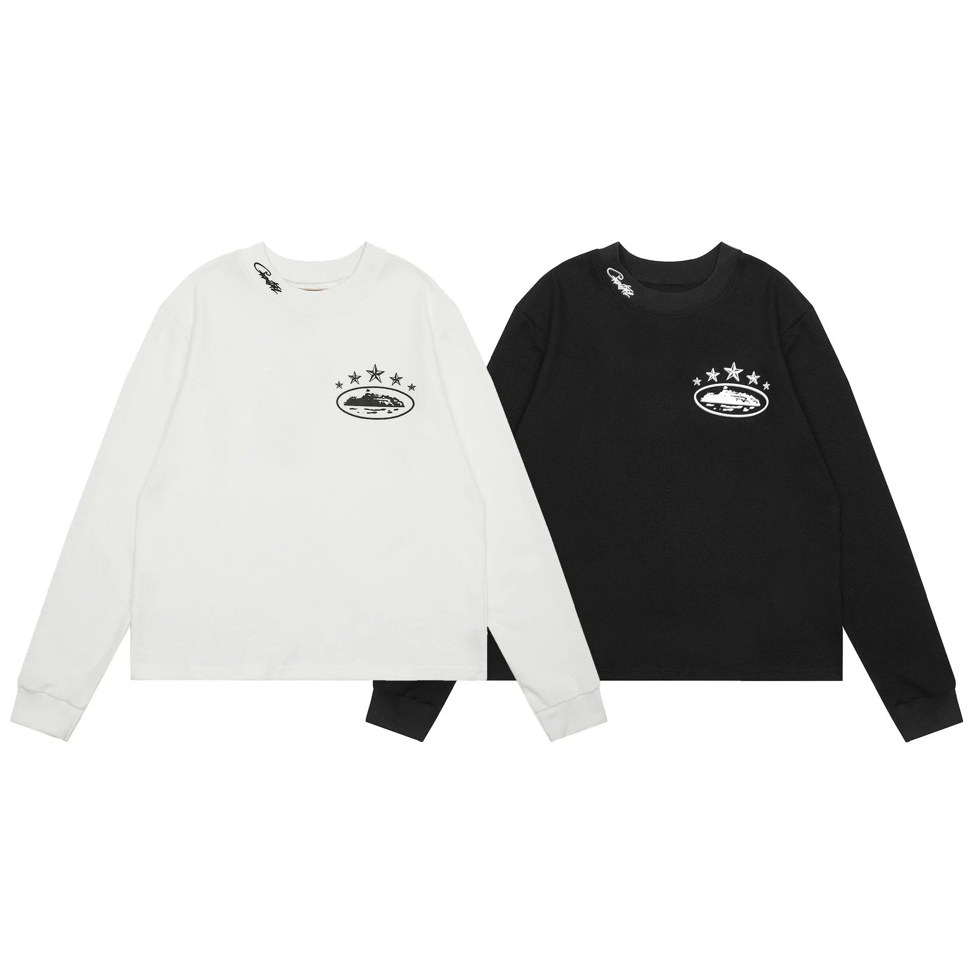 Black and White Long Sleeve T-Shirt
