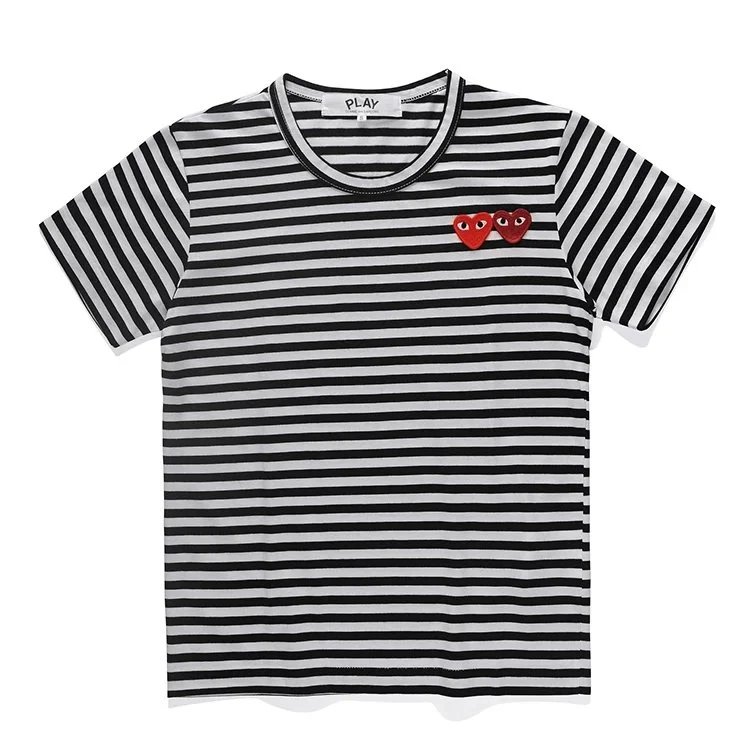 Play Comme des Garçons Heart Eyes Black Polo - 8