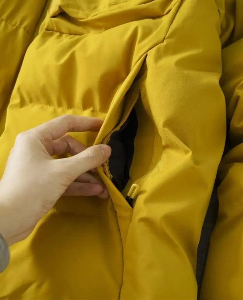 Descente Black Hooded Down Jacket product detail 10 in Litbuy spreadsheet finds