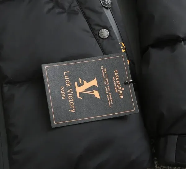 Louis Vuitton Monogram Down Jacket Black - 11