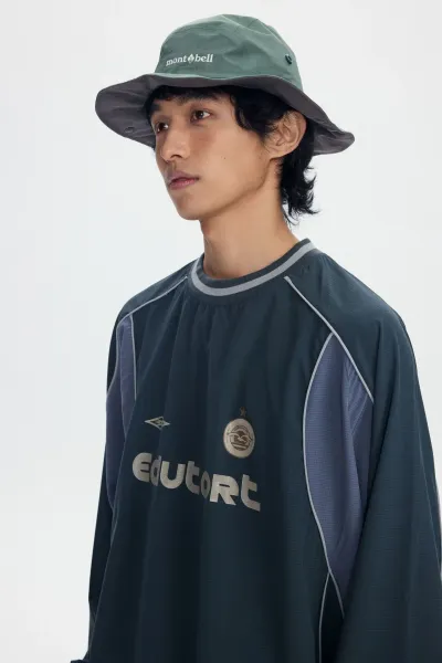 Ecutor x Umbro Training Top Army Green Windbreaker - 8