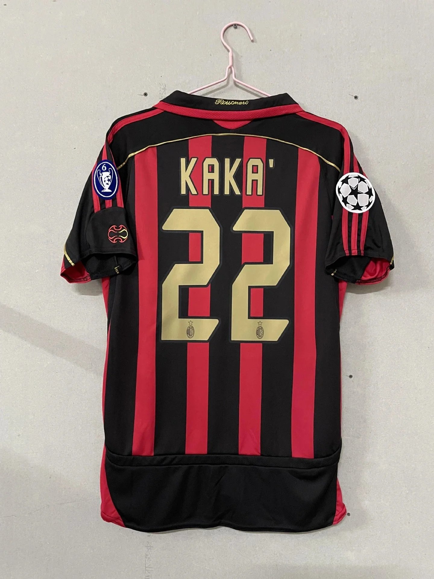 Manchester United x AIG 2006-07 Home Jersey Red - 8