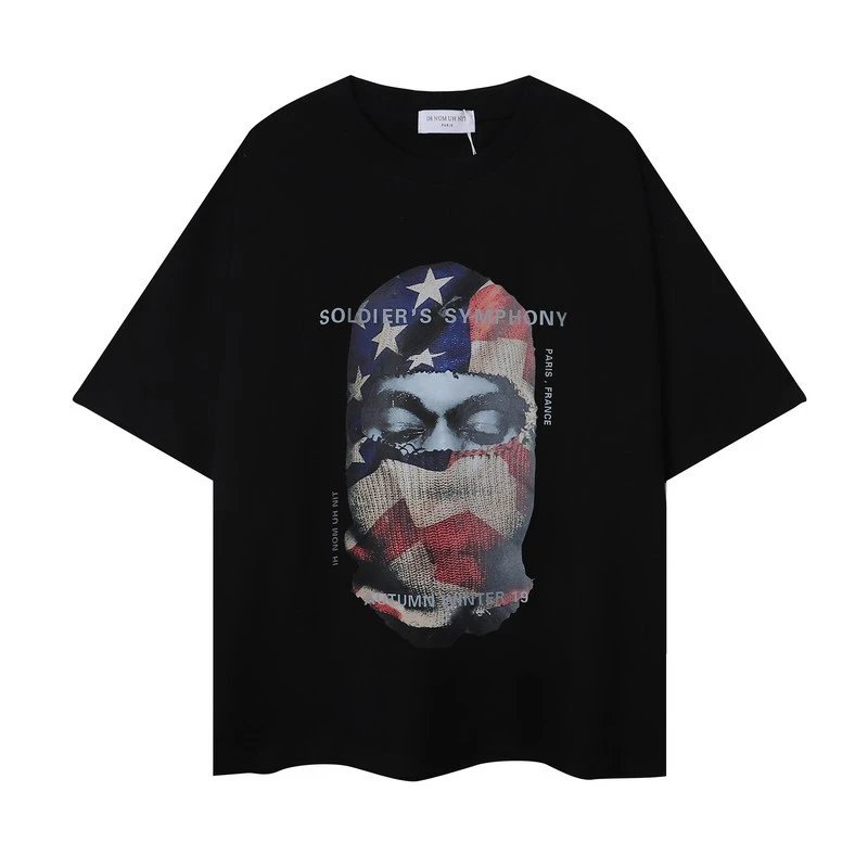 Gallery Dept. Soldier's Symphony Black Oversized T-Shirt - 1