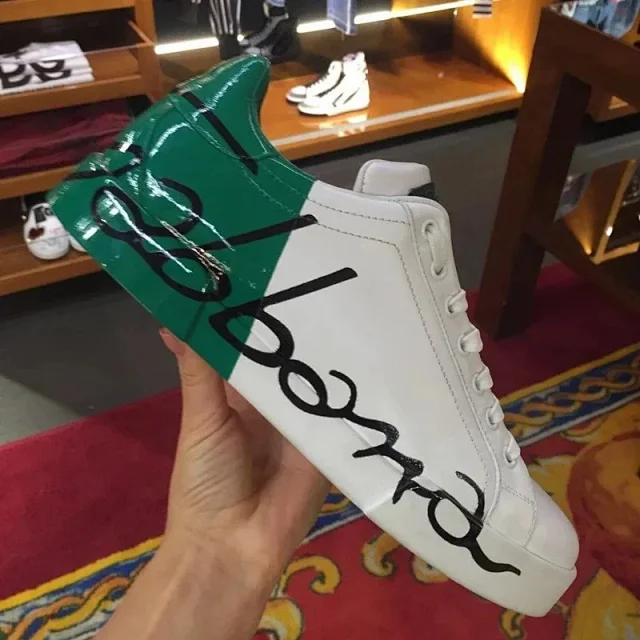 Dolce & Gabbana Sneakers Graffiti-print product detail image 7