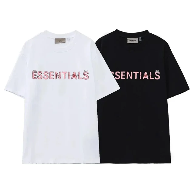 Fear of God T-Shirts Essentials graphic oversized T-shirt product detail image 8