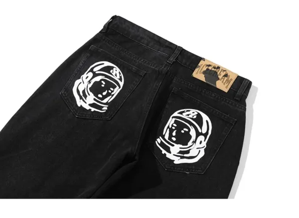 A Bathing Ape x Gallery Dept. Embroidered Denim Jeans Blue - 9