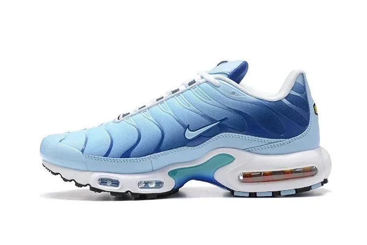 Nike Air Max Plus White Orange Teal Sneakers - 2