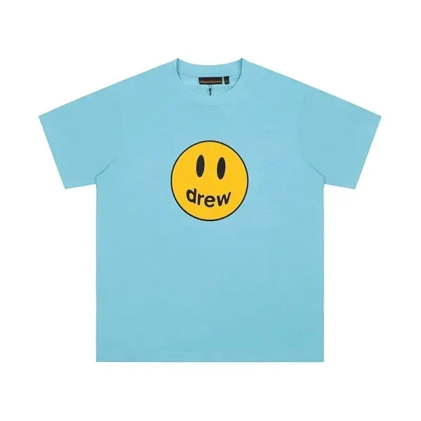 Drew House Smiley Face Logo T-Shirt Pale Pink T-Shirt - 6